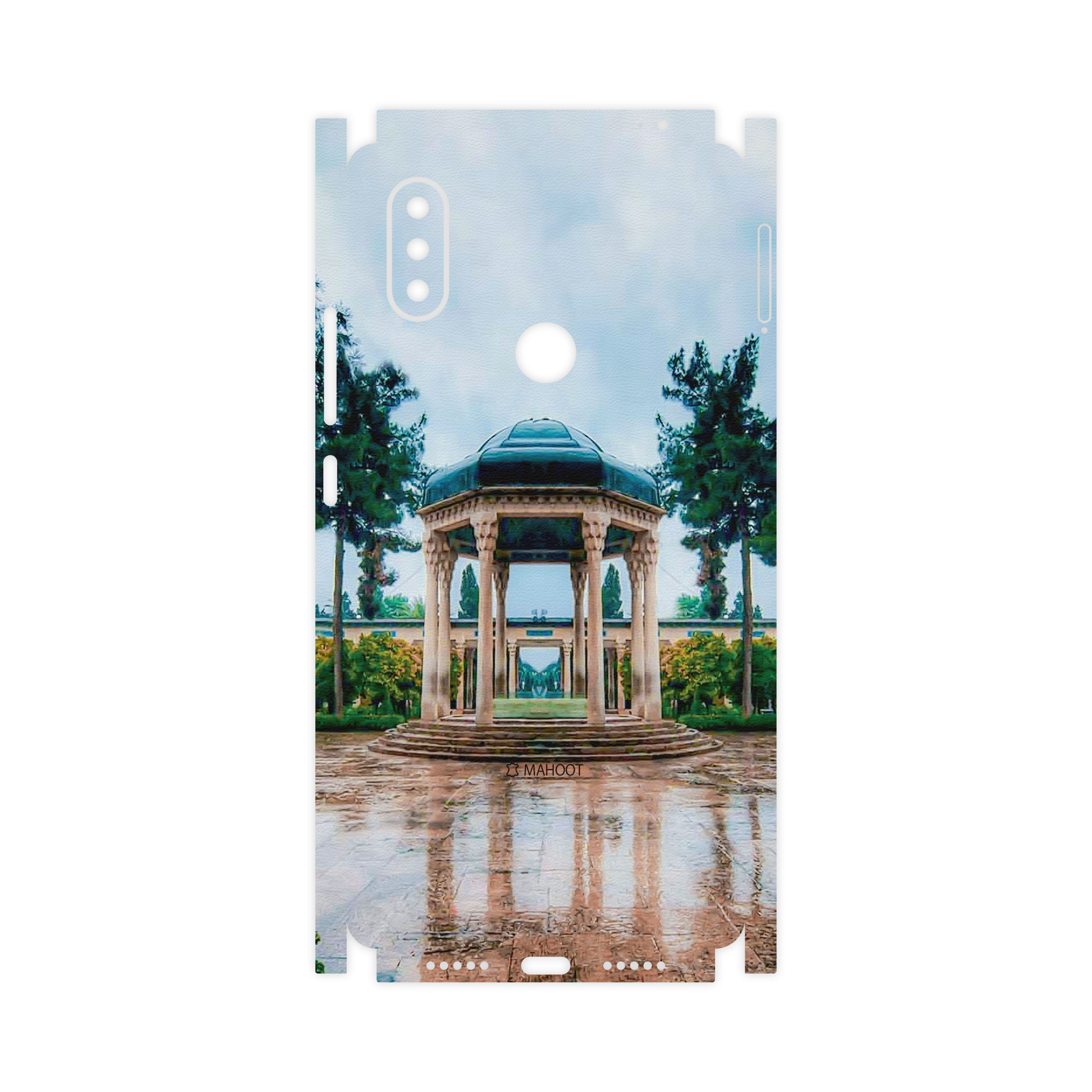 برچسب پوششی ماهوت مدل HAFEZ-Tomb-FullSkin مناسب برای گوشی موبایل شیائومی MI 8 SE