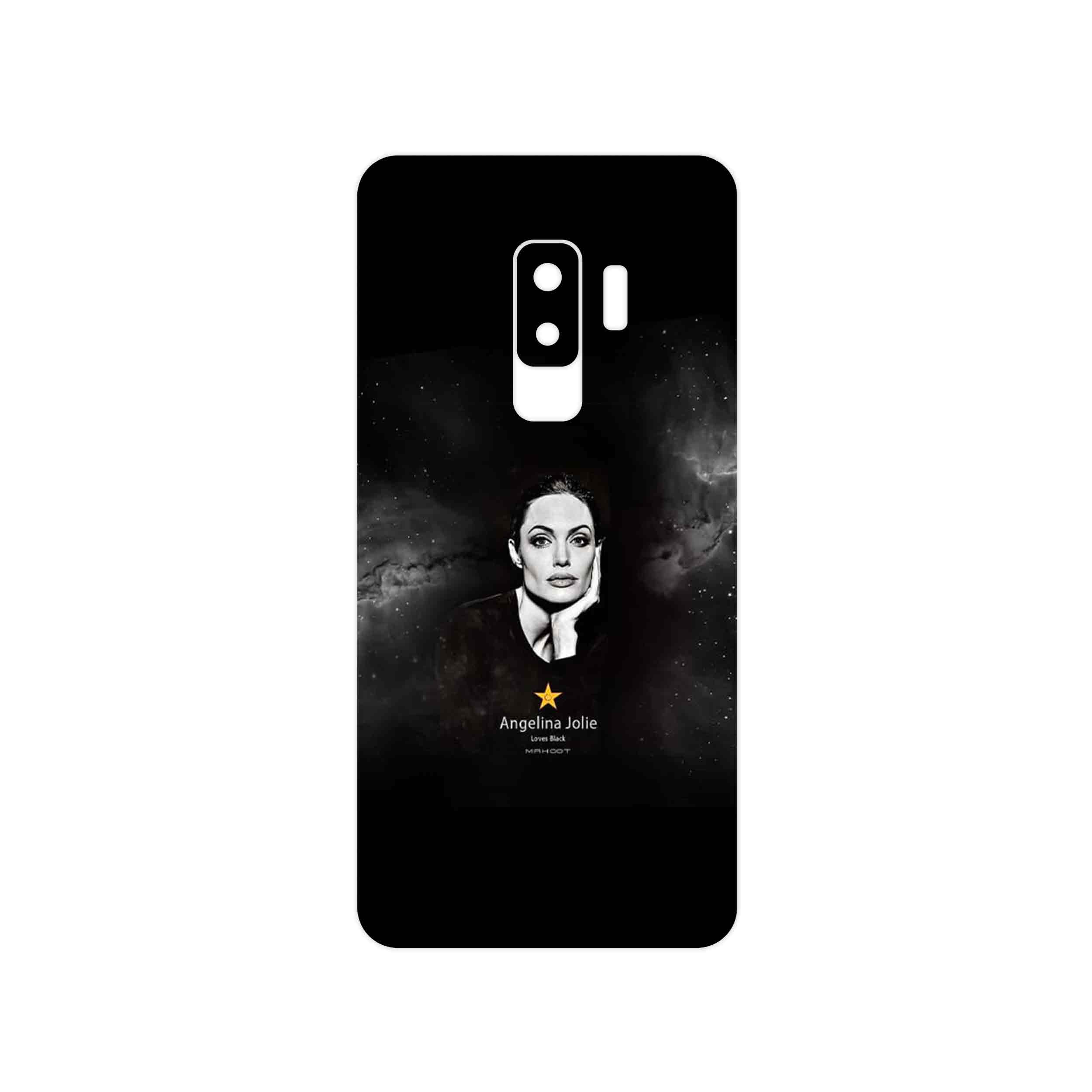برچسب پوششی ماهوت مدل Angelina Jolie مناسب برای گوشی موبایل سامسونگ Galaxy S9 Plus
