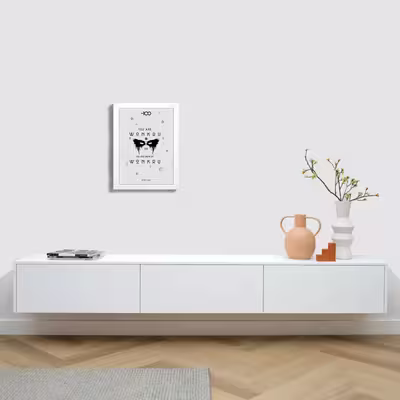 تابلو مدل سریال صد the hundred W409