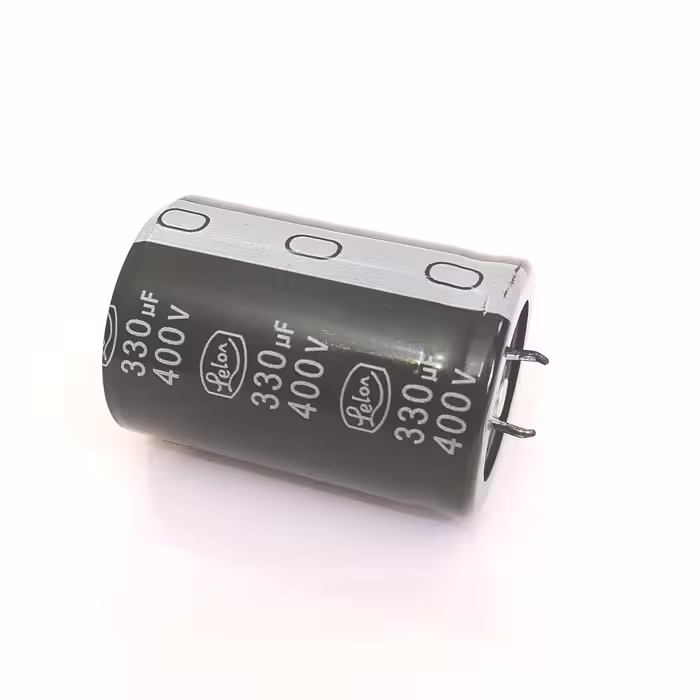 خازن الکترولیت 330 میکروفاراد کد 400V lelon 