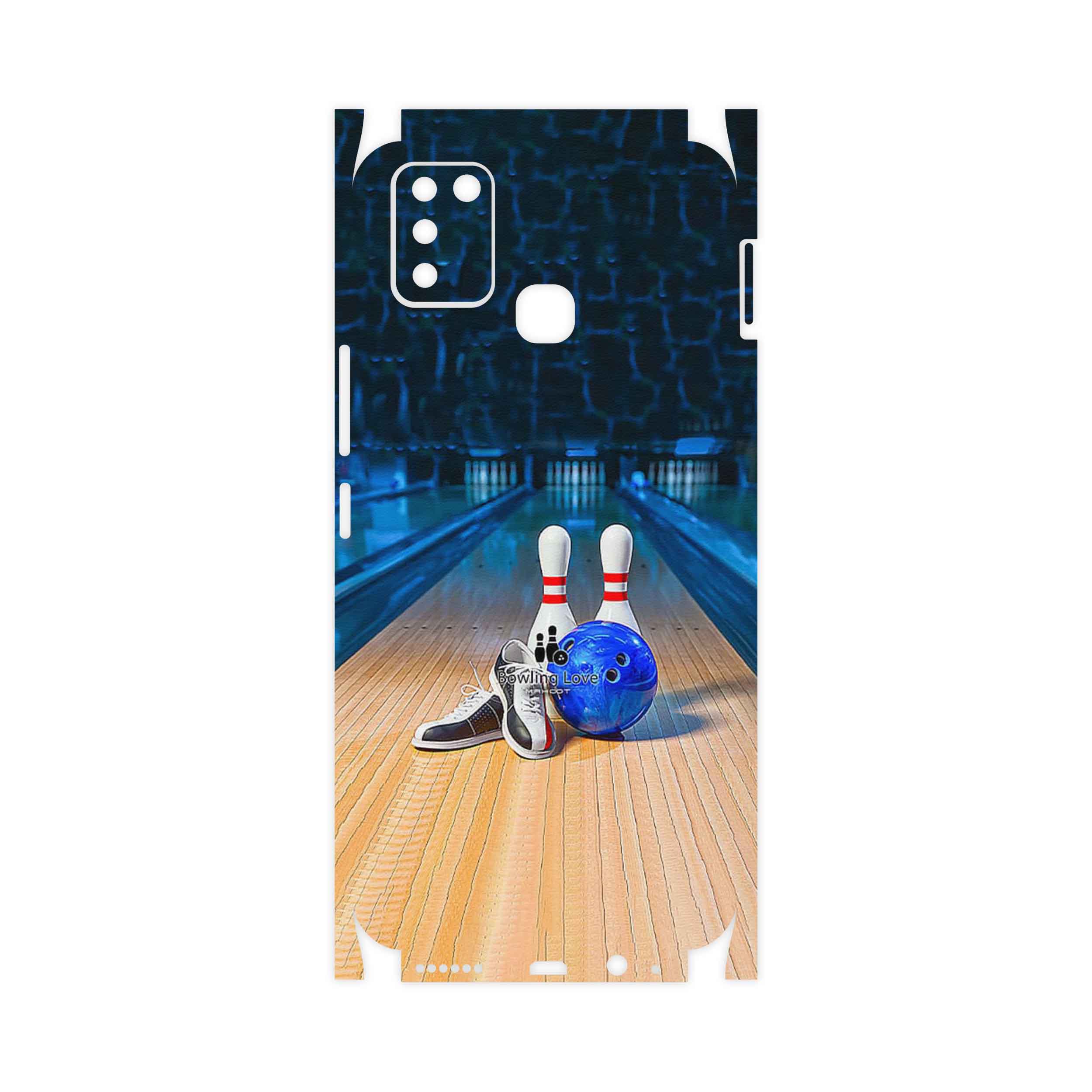 برچسب پوششی ماهوت مدل Bowling-FullSkin مناسب برای گوشی موبایل اینفینیکس Smart 6 X657B