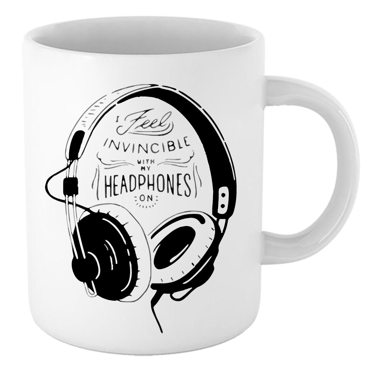 ماگ طرح فانتزی هدفون کد 18995