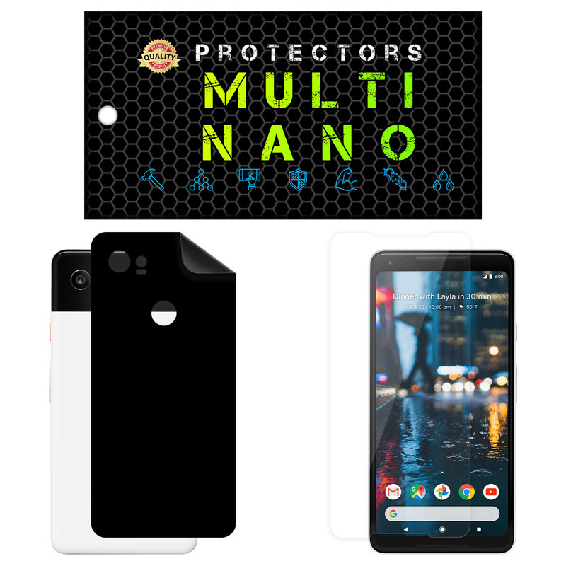 محافظ صفحه نمایش مولتی نانو مدل X-SFM مناسب برای گوشی موبایل گوگل Pixel 2 XL به همراه برچسب پوششی | کالا برتری