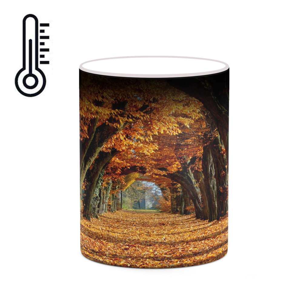 ماگ حرارتی کاکتی طرح پاییز مدل mgh19316