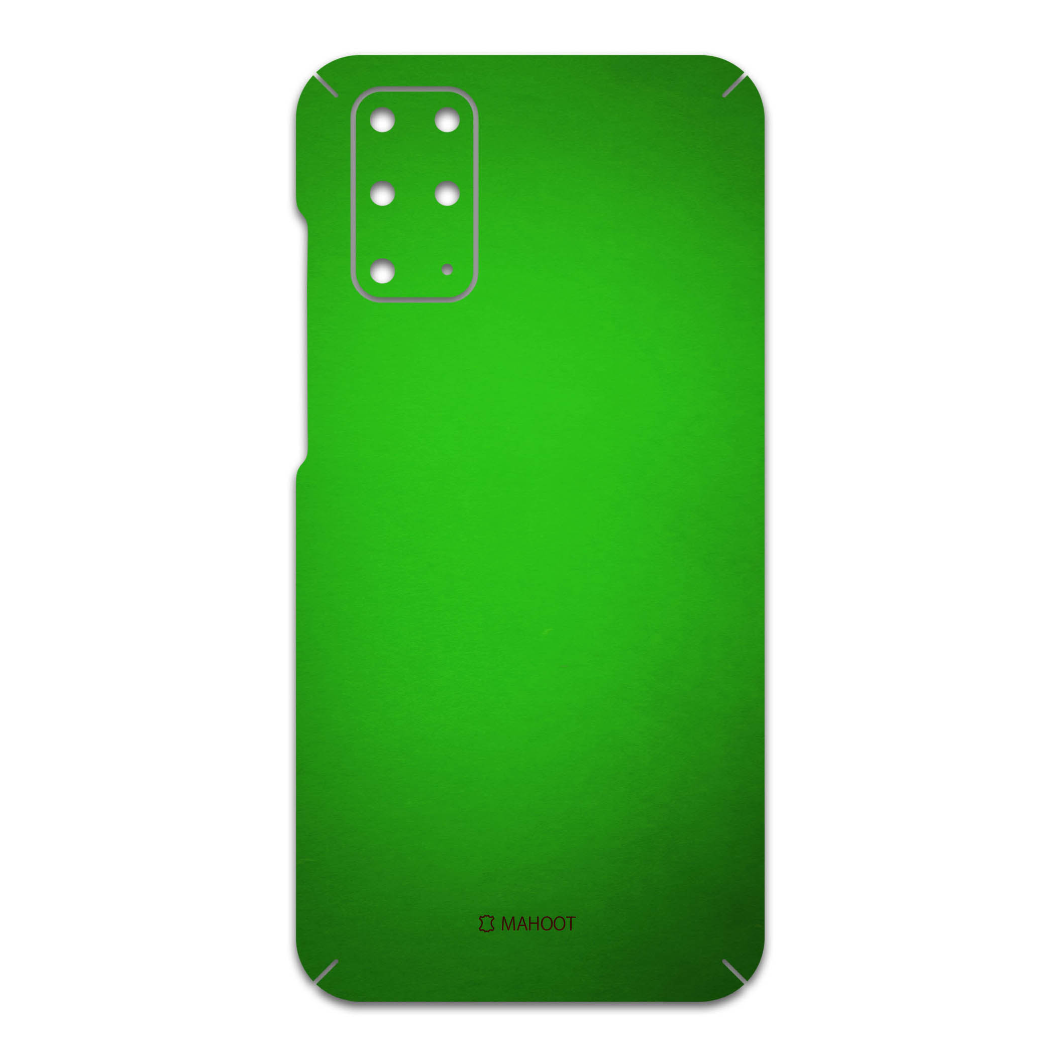 برچسب پوششی ماهوت مدل Metallic-Green مناسب برای گوشی موبایل سامسونگ Galaxy S20 Plus