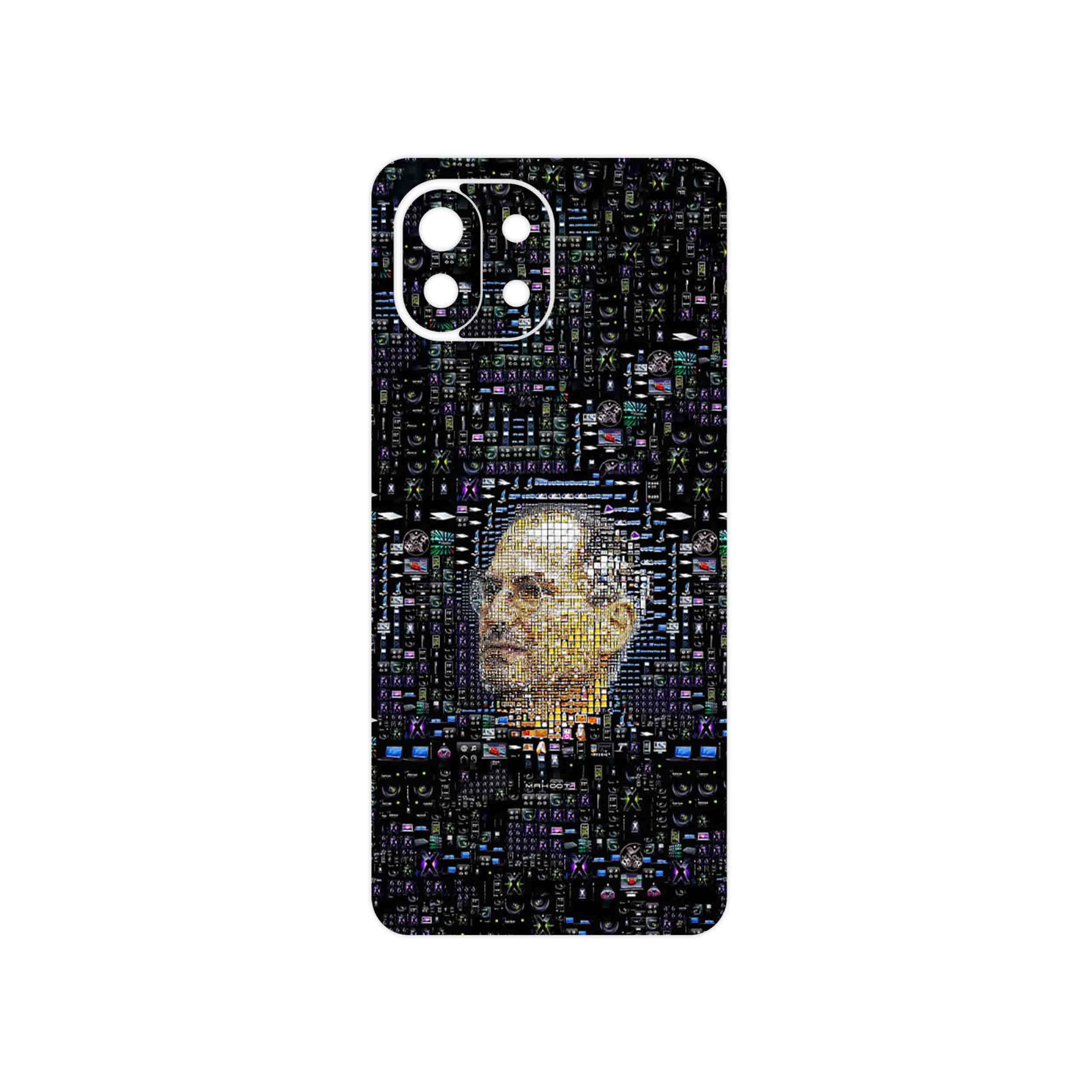 برچسب پوششی ماهوت مدل 2 Collage of Steve Jobs مناسب برای گوشی موبایل شیائومی MI 11 LITE