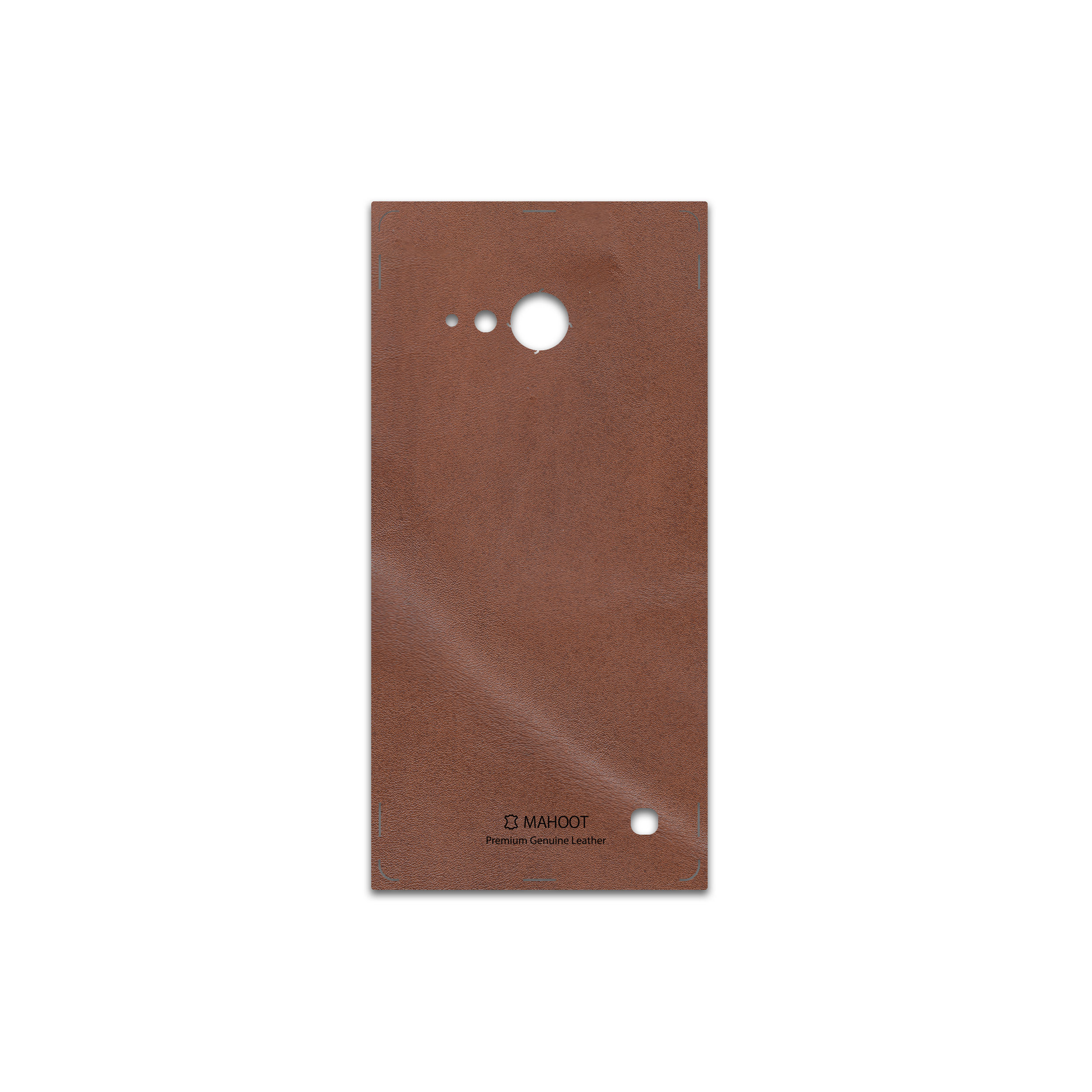 برچسب پوششی ماهوت مدل Matte-Natural-Leather مناسب برای گوشی موبایل نوکیا Lumia 730