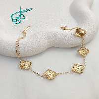 خرید دستبند استیل ونکلیف رنگ ثابت و با کیفیت دارای رنگ بندی متنوع کد 1216795 - ردگل