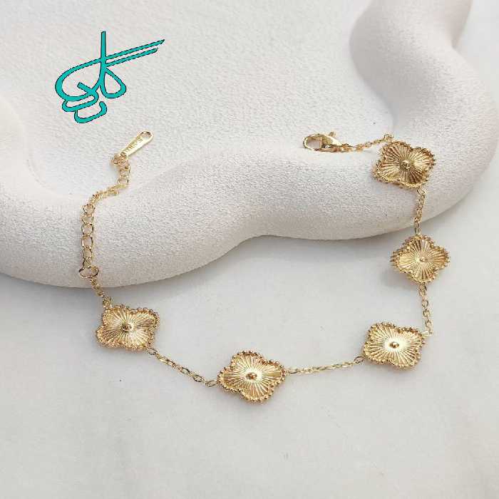 خرید دستبند استیل ونکلیف رنگ ثابت و با کیفیت دارای رنگ بندی متنوع کد 1216795 - ردگل