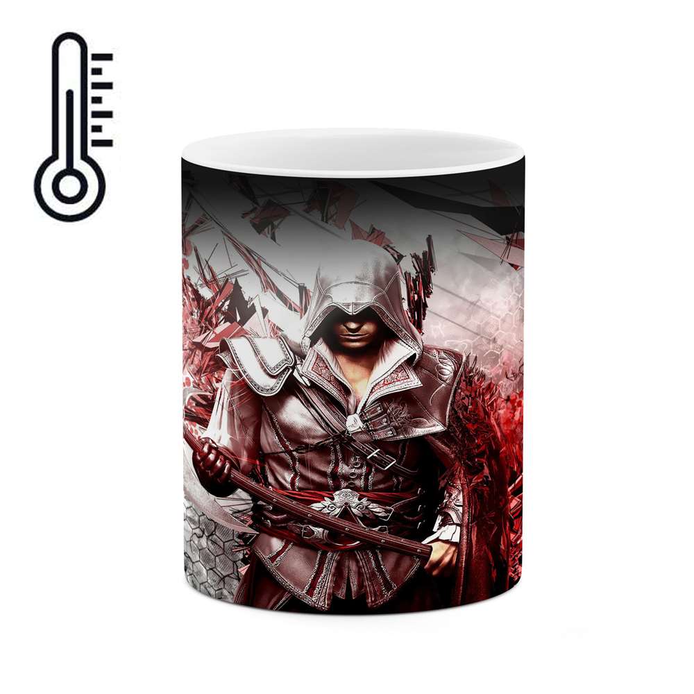 ماگ حرارتی کاکتی طرح اساسینز کرید مدل mgh18019