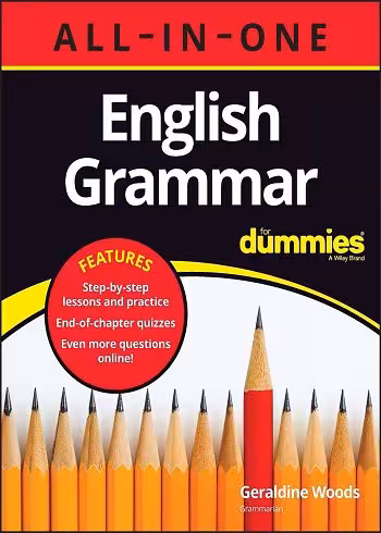 کتاب English Grammar All-in-One For Dummies دستور زبان انگلیسی همه در یکی دامیز