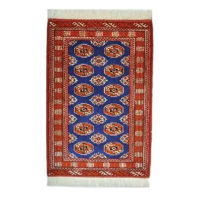  فرش دستباف یک متری مدل ترکمن کد 1030