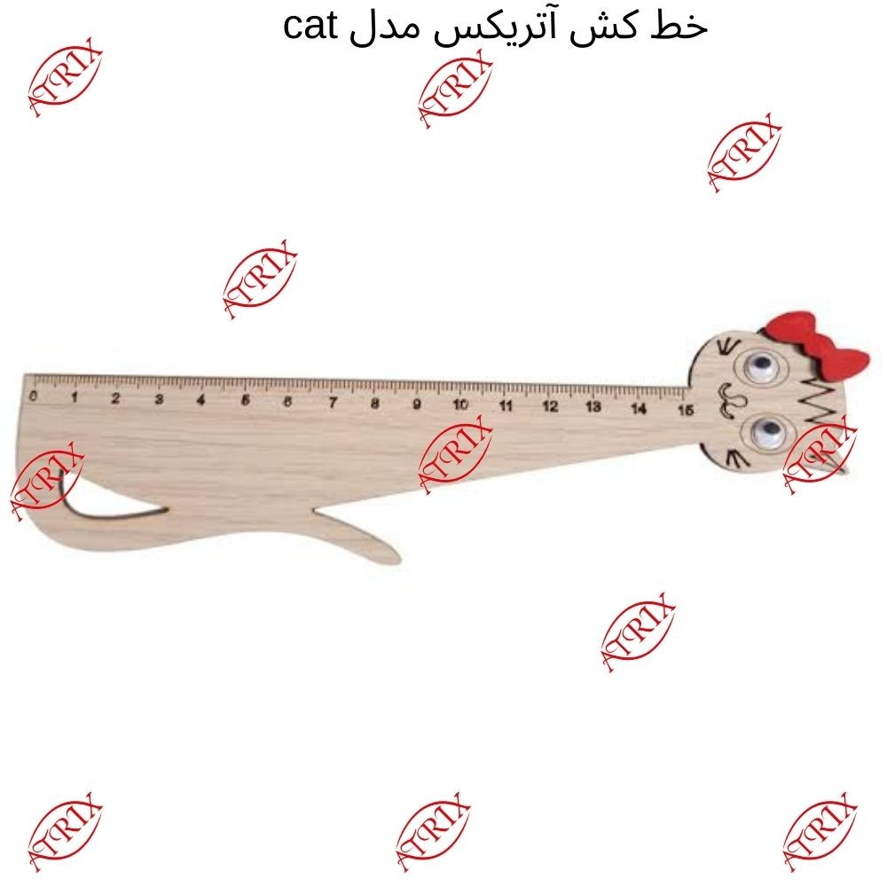 خط کش مدل گربه 