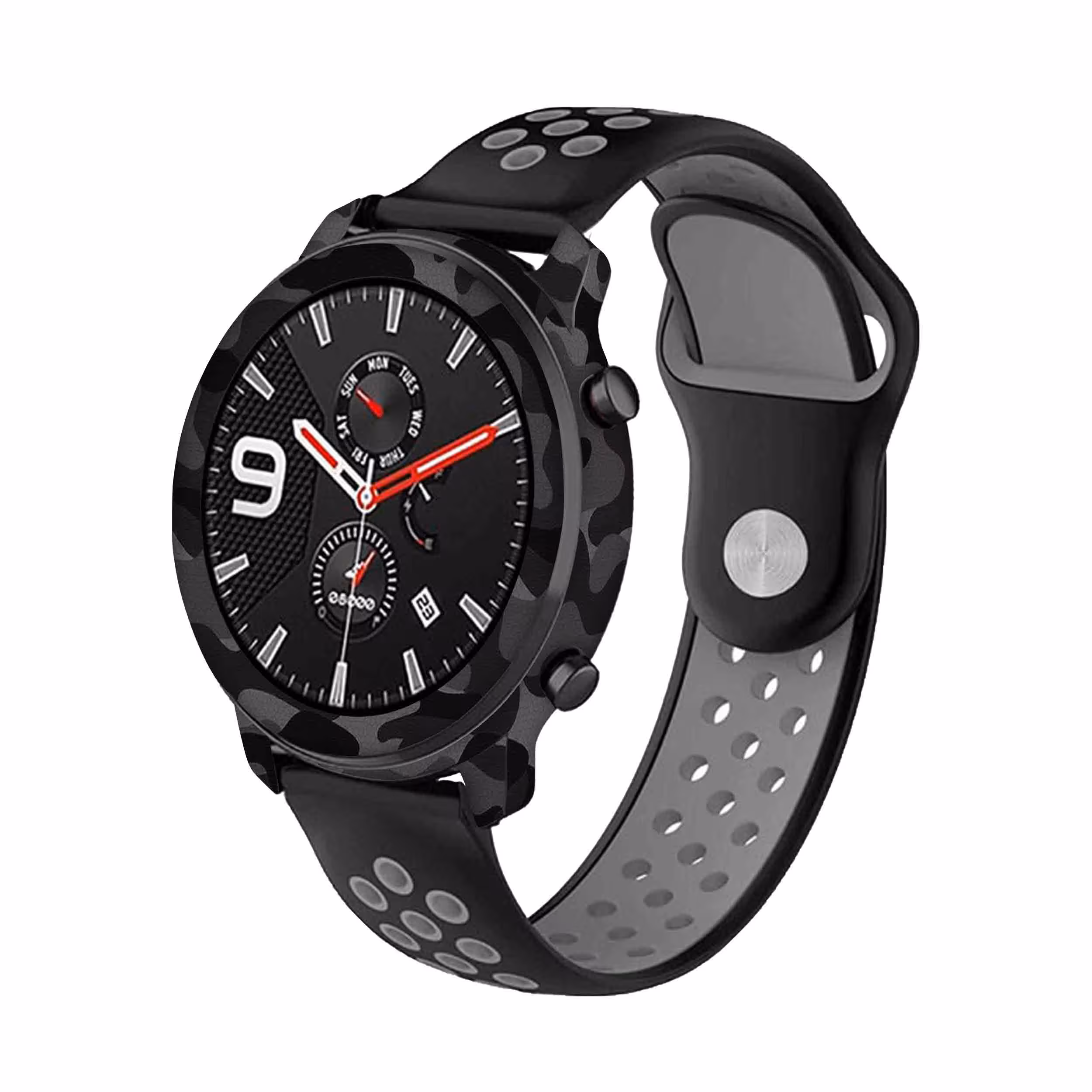 برچسب ماهوت طرح Night Army مناسب برای ساعت هوشمند شیایومی Amazfit GTR 47mm