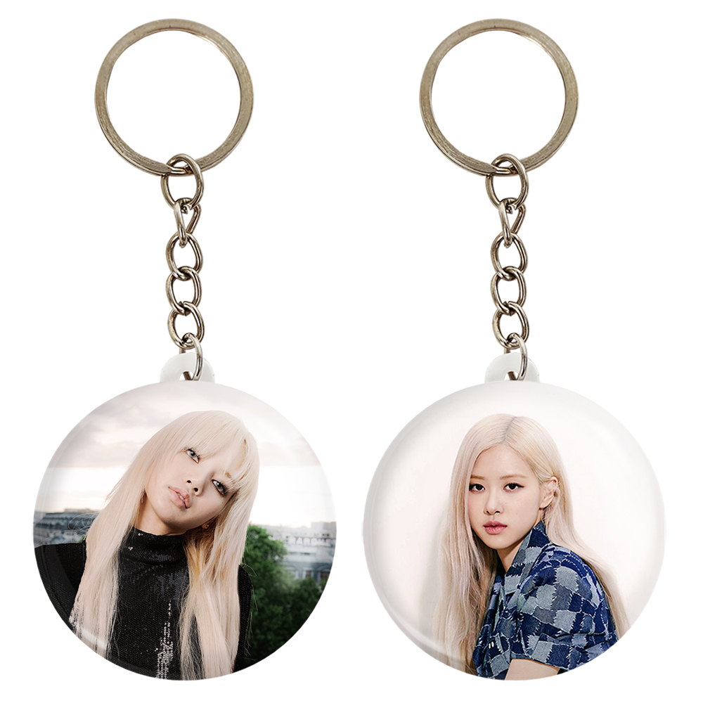 جاکلیدی خندالو مدل رزی و لیسا گروه بلک پینک BLACKPINK کد 1667816676 مجموعه 2 عددی