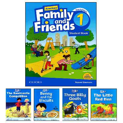 کتاب Family And Friends 1 اثر جمعی از نویسندگان انتشارات آرماندیس پنج جلدی