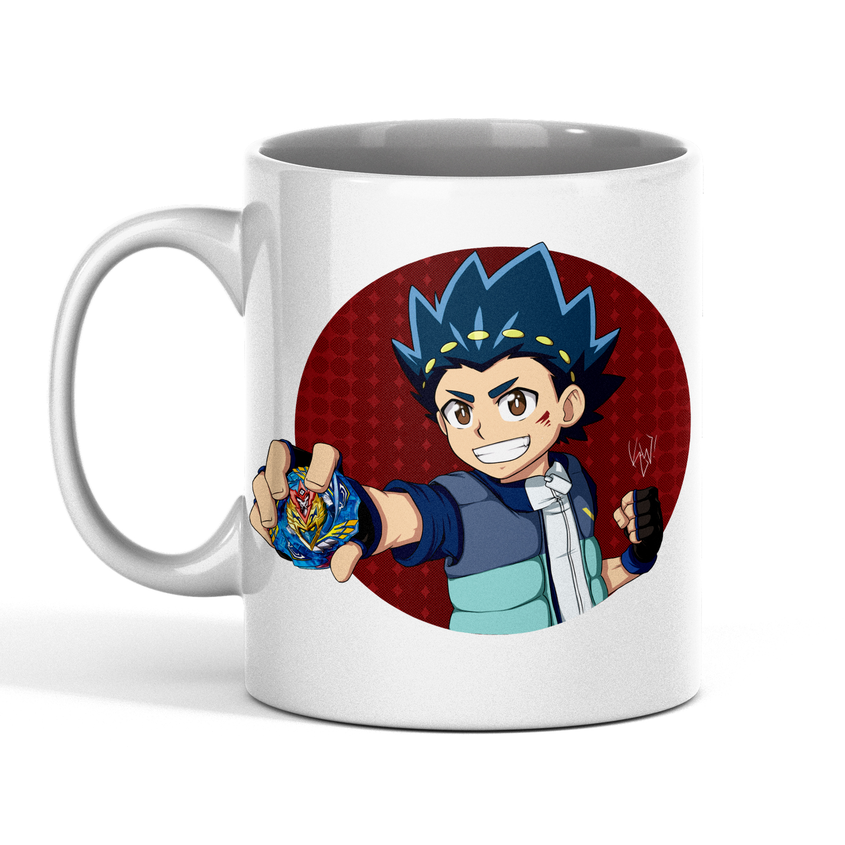 ماگ طرح انیمه فرفره های انفجاری کد 20