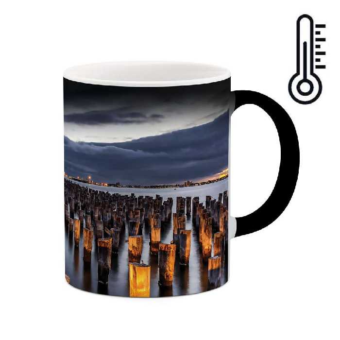 ماگ حرارتی طرح دریا مدل mgh10135