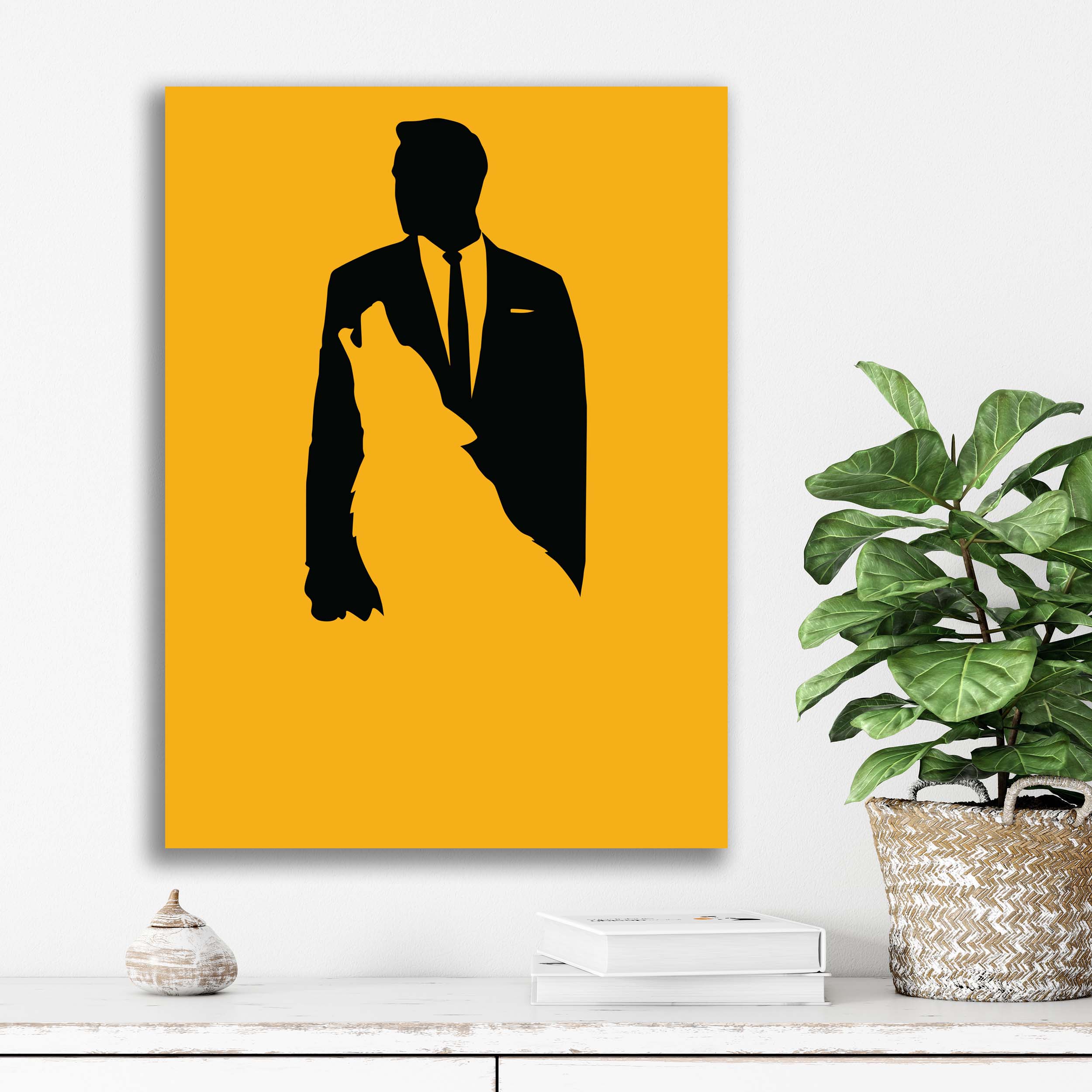 تابلو شاسی آتریسا مدل  گرگ وال استریت Wolf of wallstreet