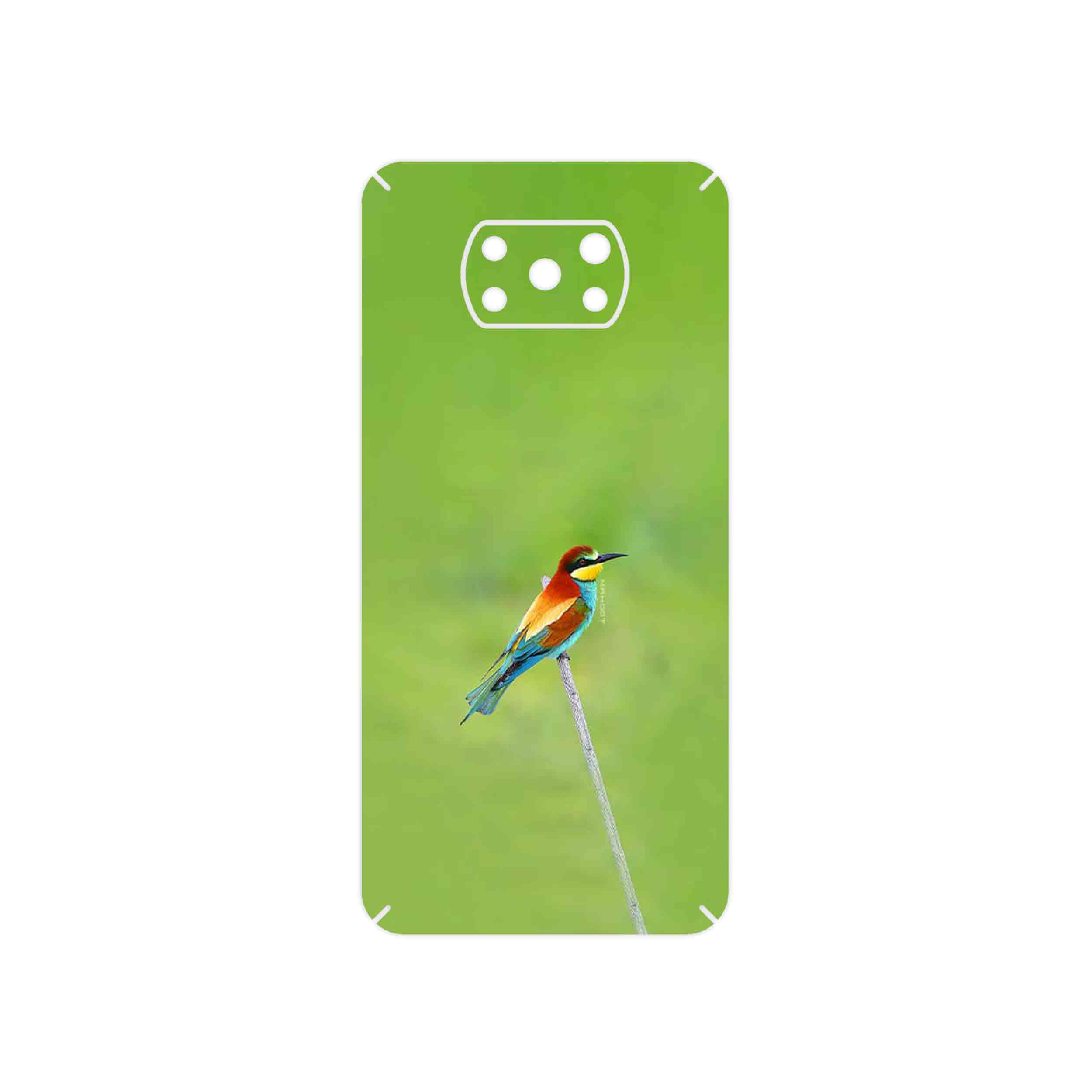 برچسب پوششی ماهوت مدل European bee-eater مناسب برای گوشی موبایل شیائومی Poco X3 Pro