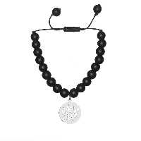 دستبند هایکا طرح تو مرا جان و جهانی مدل ha1-73