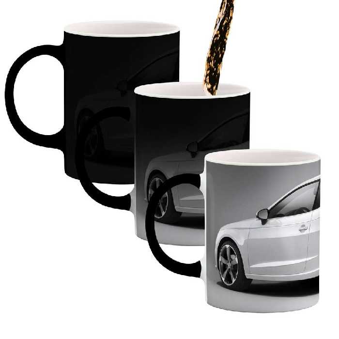 ماگ حرارتی طرح ماشین Audi A3 مدل mgph15196