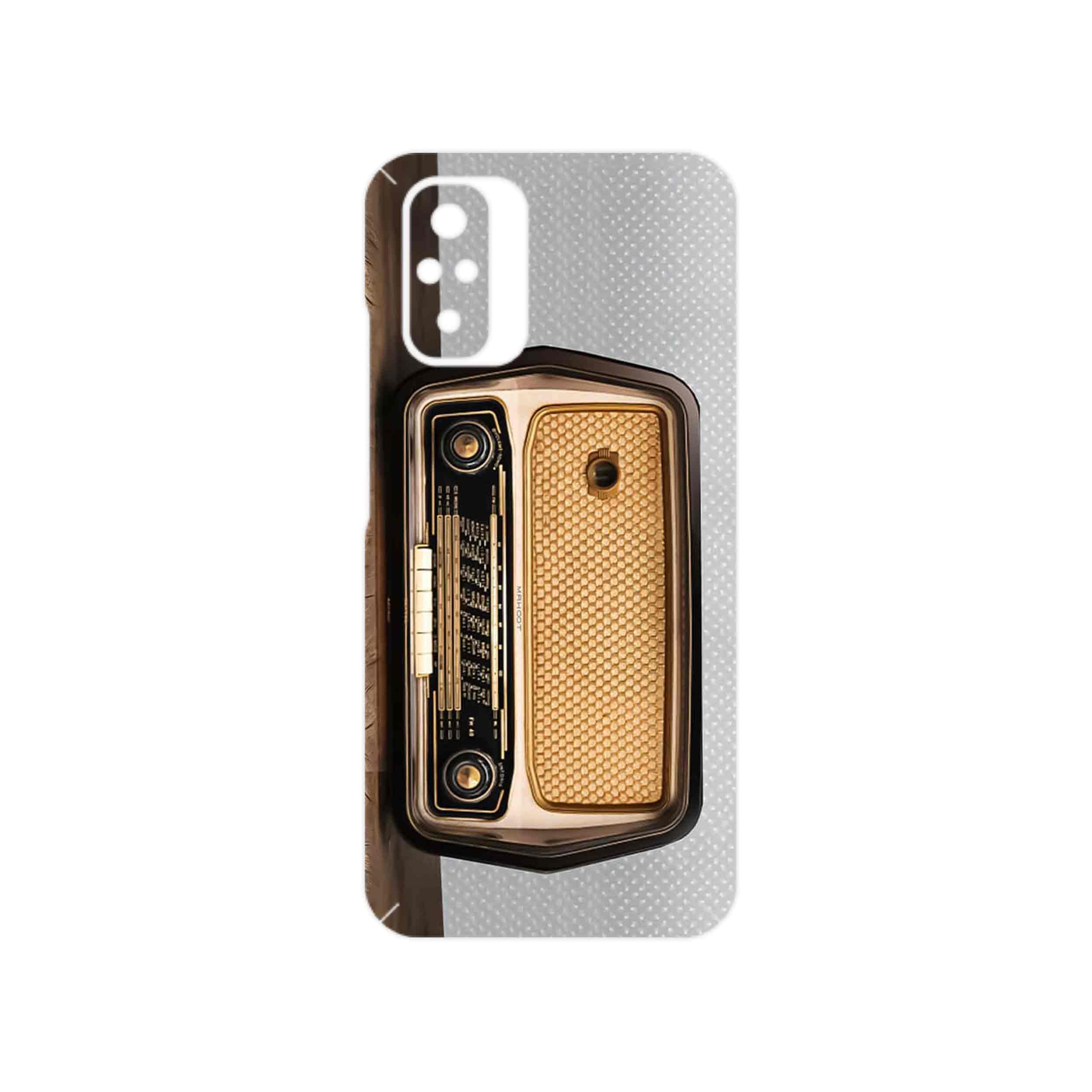 برچسب پوششی ماهوت مدل Radio Nostalgia مناسب برای گوشی موبایل شیائومی Redmi Note 10s