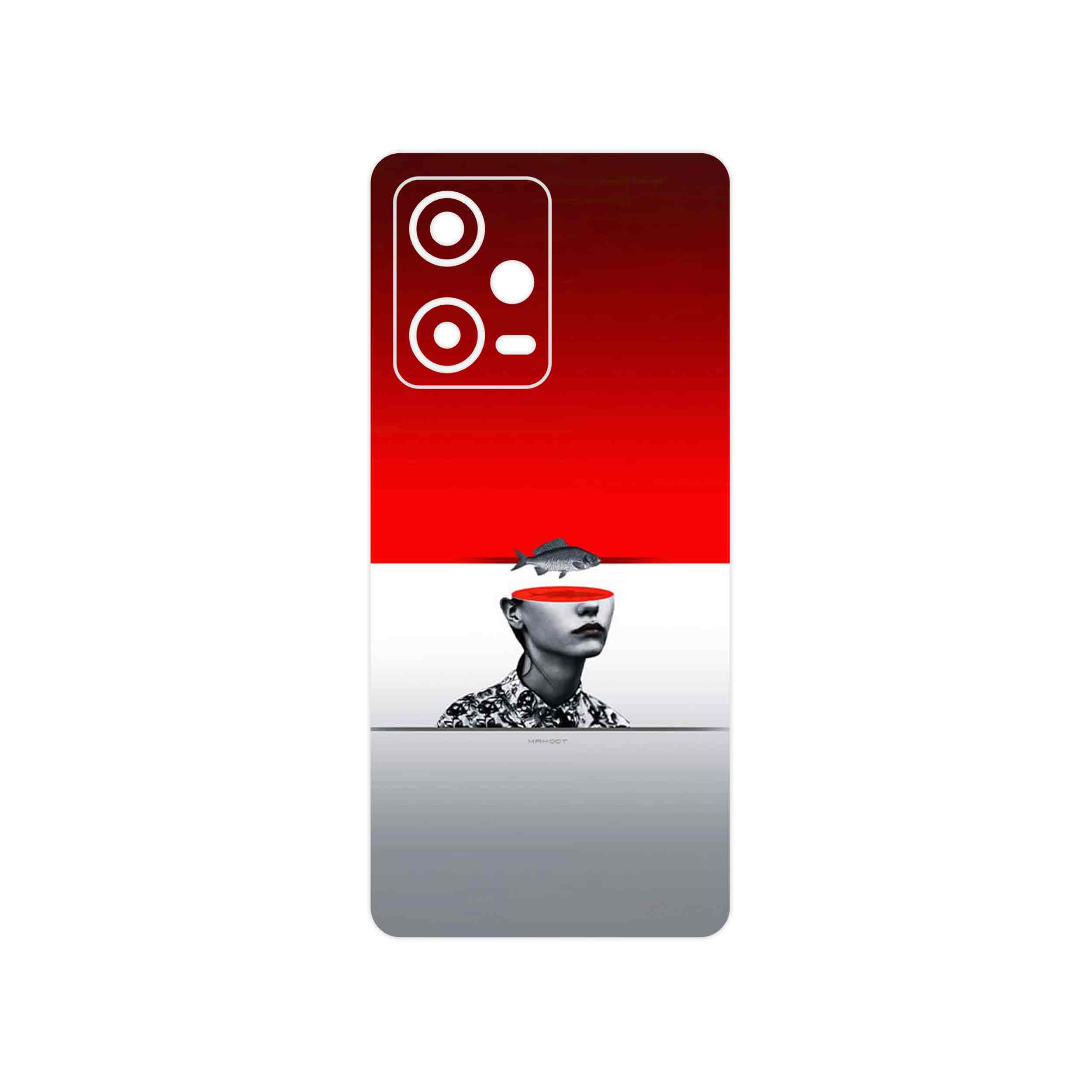 برچسب پوششی ماهوت مدل Collage of surreal Portrait of Women 1 مناسب برای گوشی موبایل شیائومی Redmi Note 12 Pro