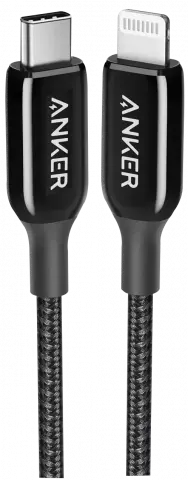 کابل شارژ 1.8 متری USB Type-C به Lightning انکر مدل PowerLine Plus III A8843