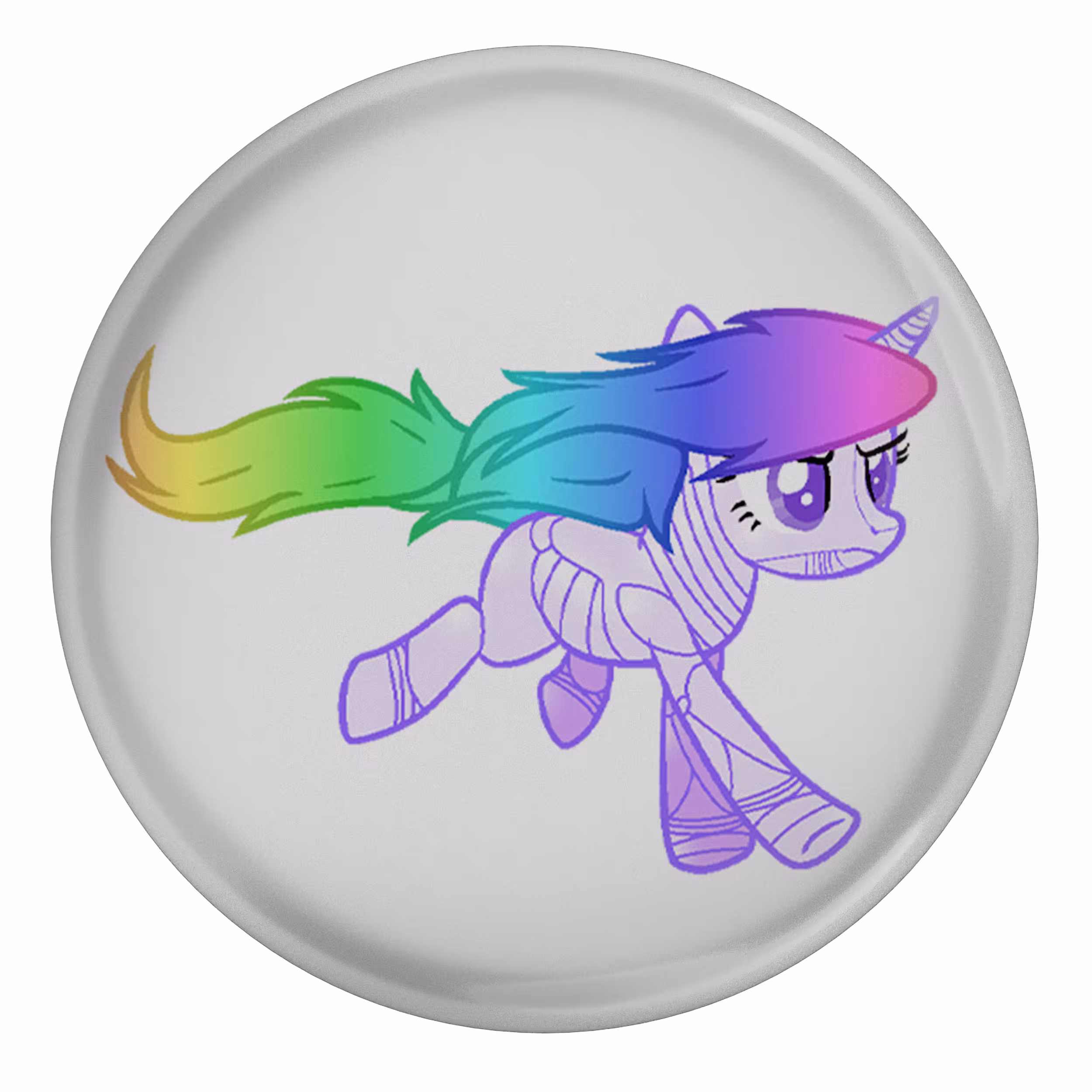 پیکسل طرح یونیکورن پونی اسب تک شاخ مدل S10899