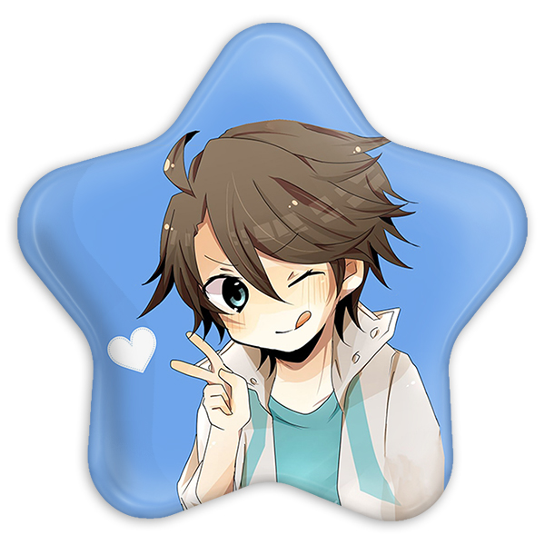 پیکسل خندالو طرح اویکاوا تورو انیمه آبشار سرنوشت هایکیو کاگیاما مدل ستاره ای کد 11224