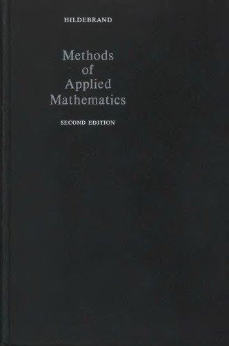 خرید و دانلود نسخه کامل کتاب Methods of applied mathematics