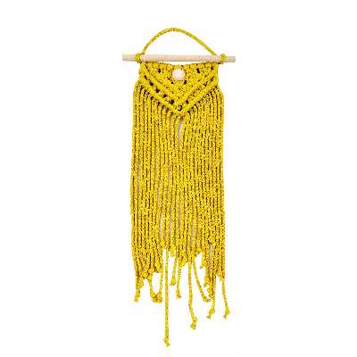 آویز بافتنی مدل مکرومه  MacHang380