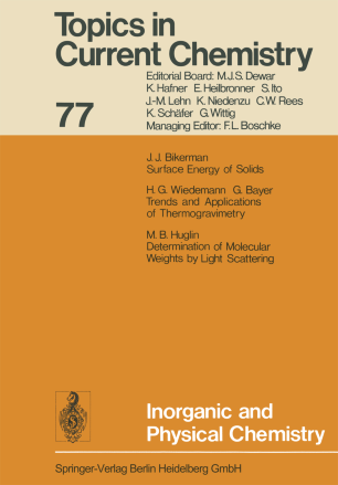  دانلود کتاب Inorganic And Physical Chemistry, 1978 - دانلود کتاب های دانشگاهی