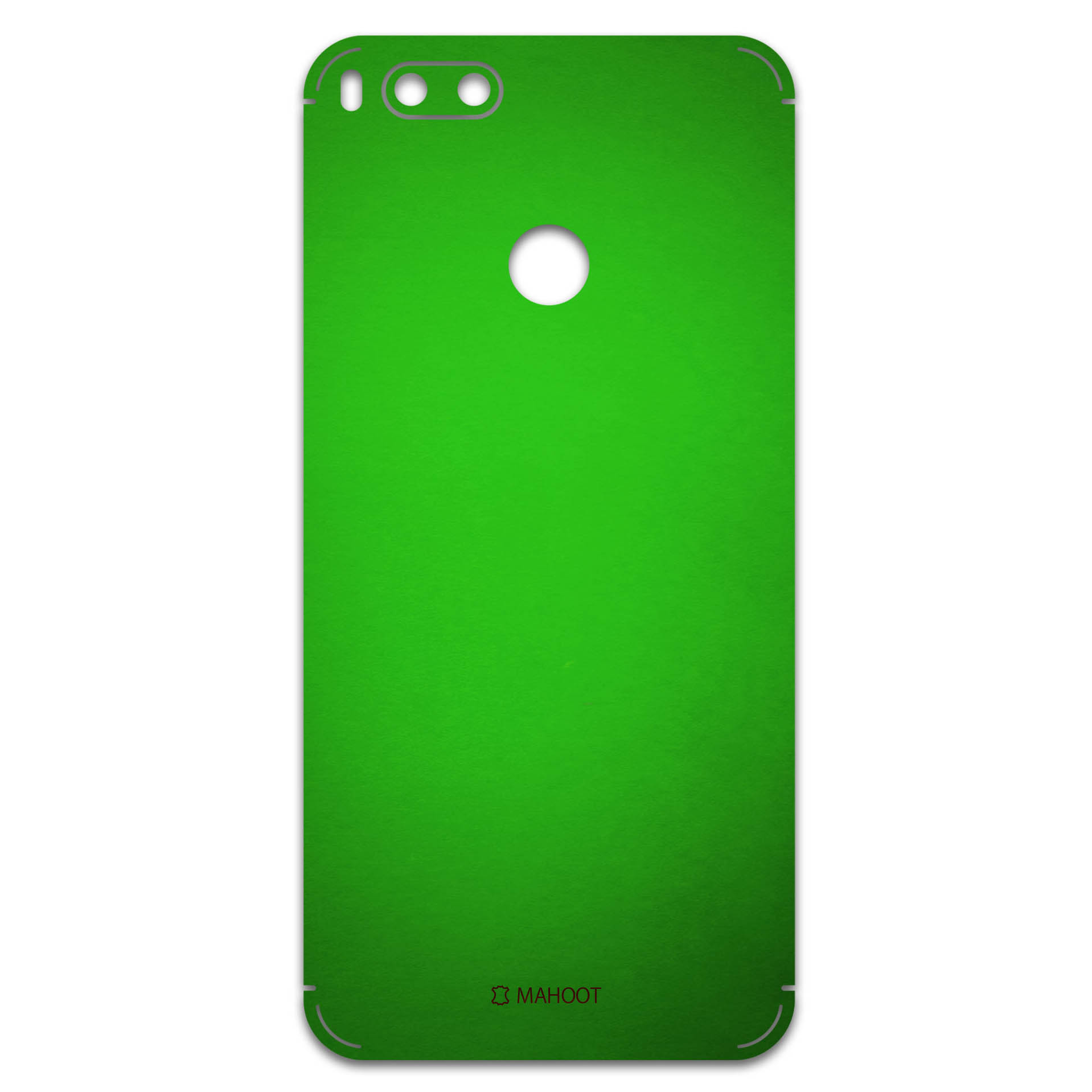 برچسب پوششی ماهوت مدل Metallic-Green مناسب برای گوشی موبایل شیائومی Mi 5X