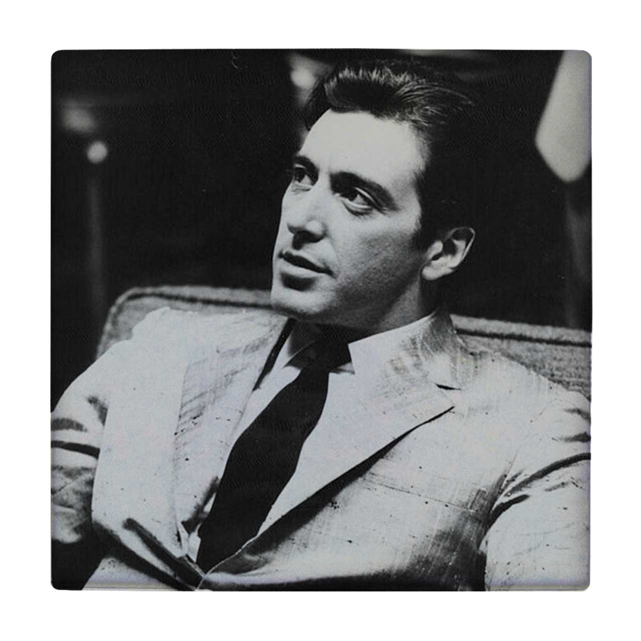 کاشی کارنیلا طرح پرتره آلپاچینو مدل لوحی کد klh945