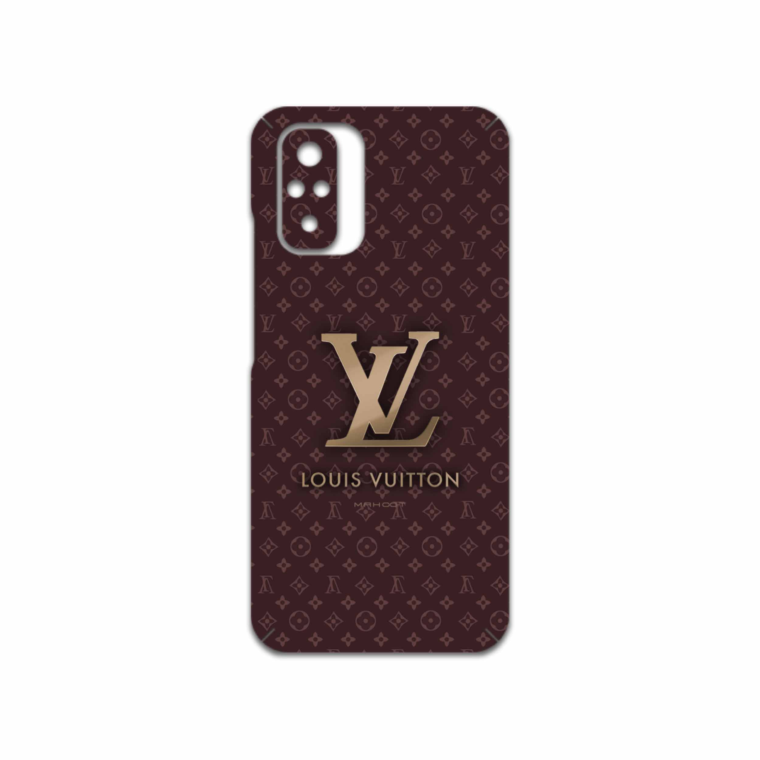 برچسب پوششی ماهوت مدل LOUIS-VUITTON-Logo مناسب برای گوشی موبایل شیائومی Redmi Note 10s