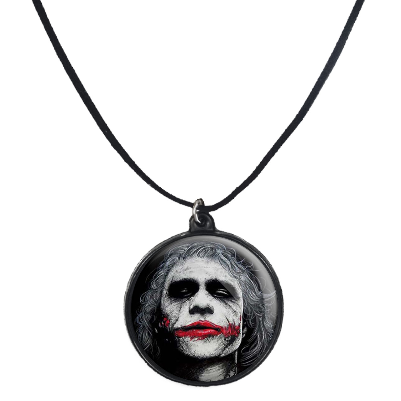 گردنبند پرمانه طرح جوکر کد pmb.368 مدل دو طرفه 