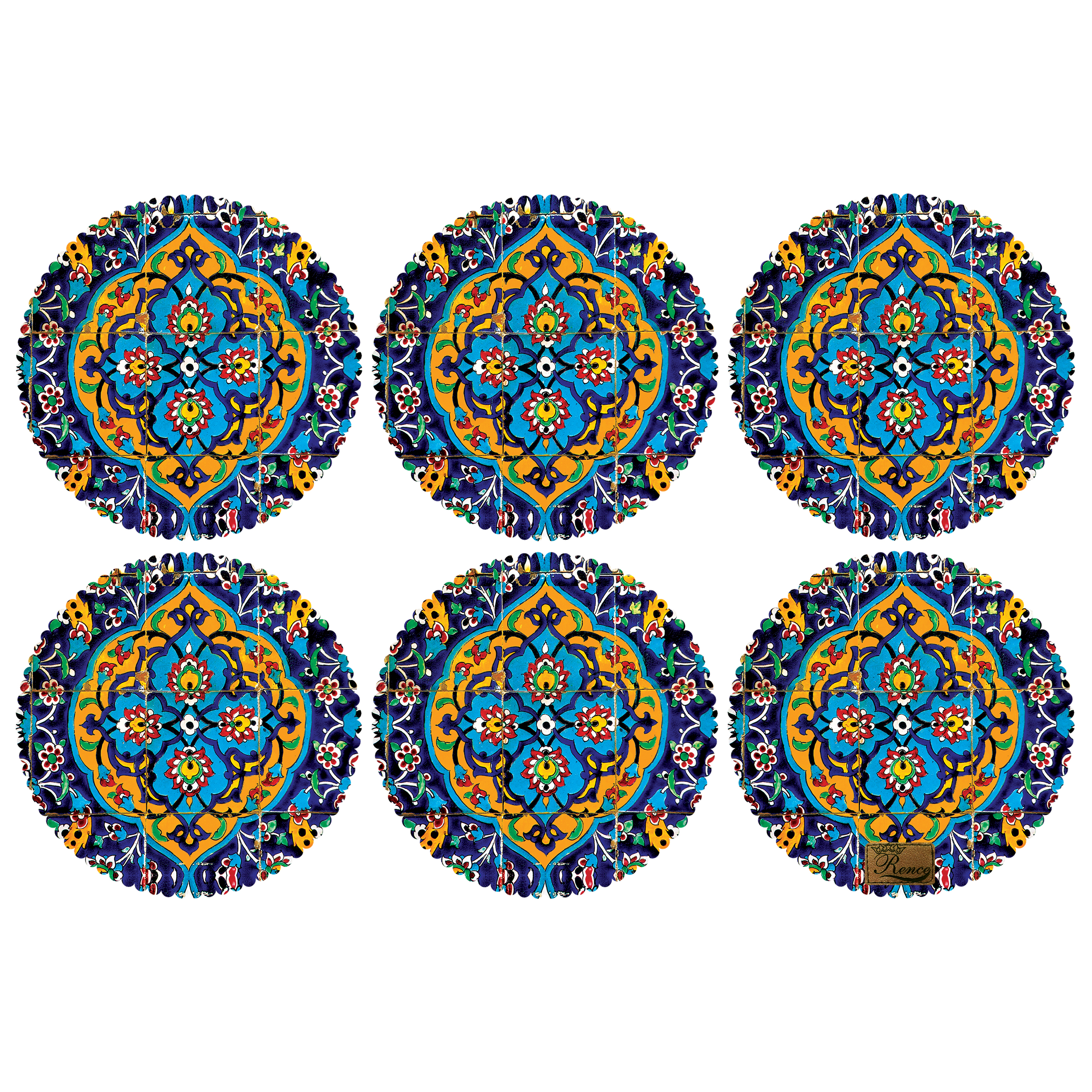 زیربشقابی رنس مدل UU2-42016 بسته 6 عددی