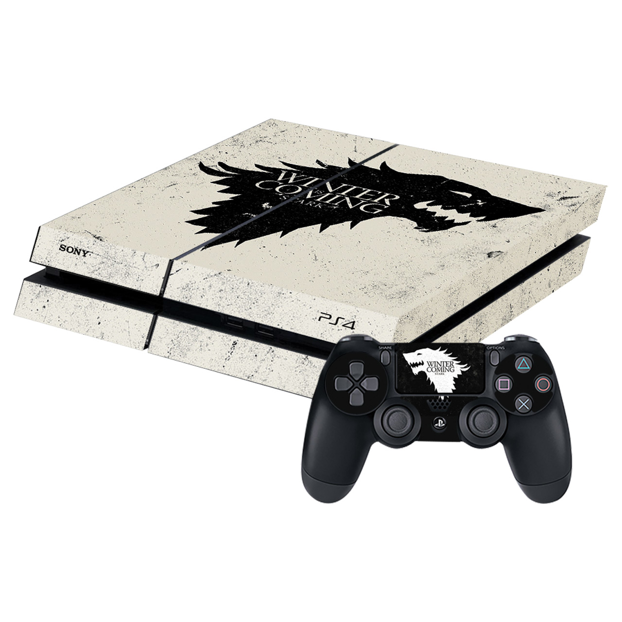 برچسب افقی پلی استیشن 4 گراسیپا طرح Winter-04