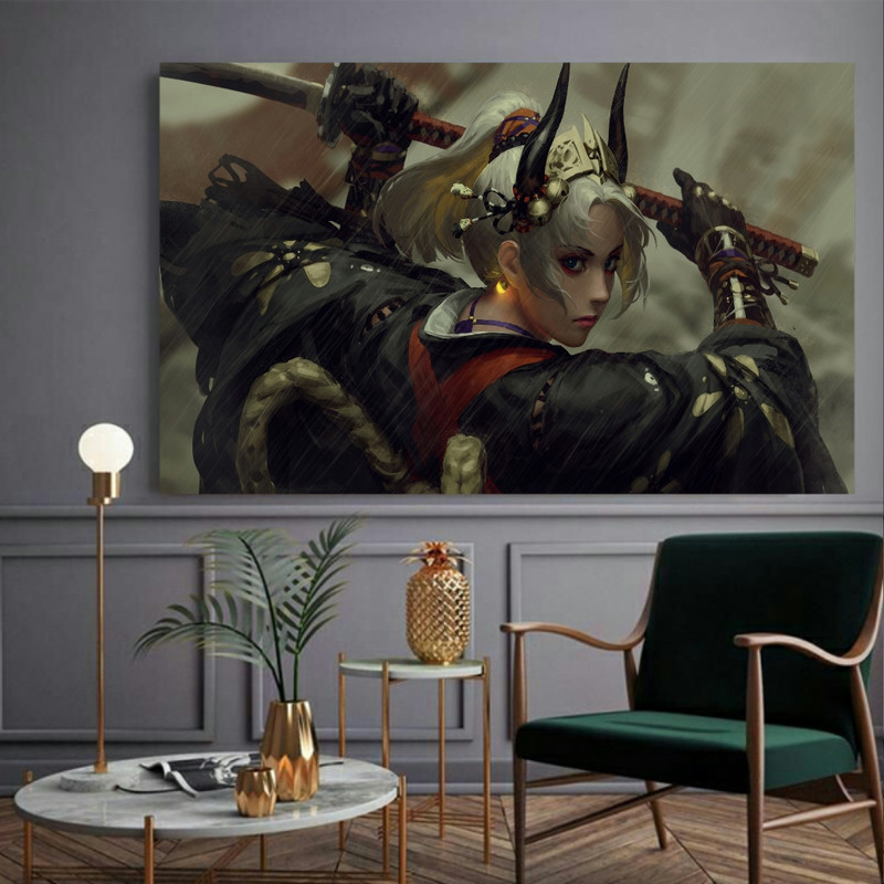 تابلو شاسی طرح انیمه کد BL485 | دنیای قاب