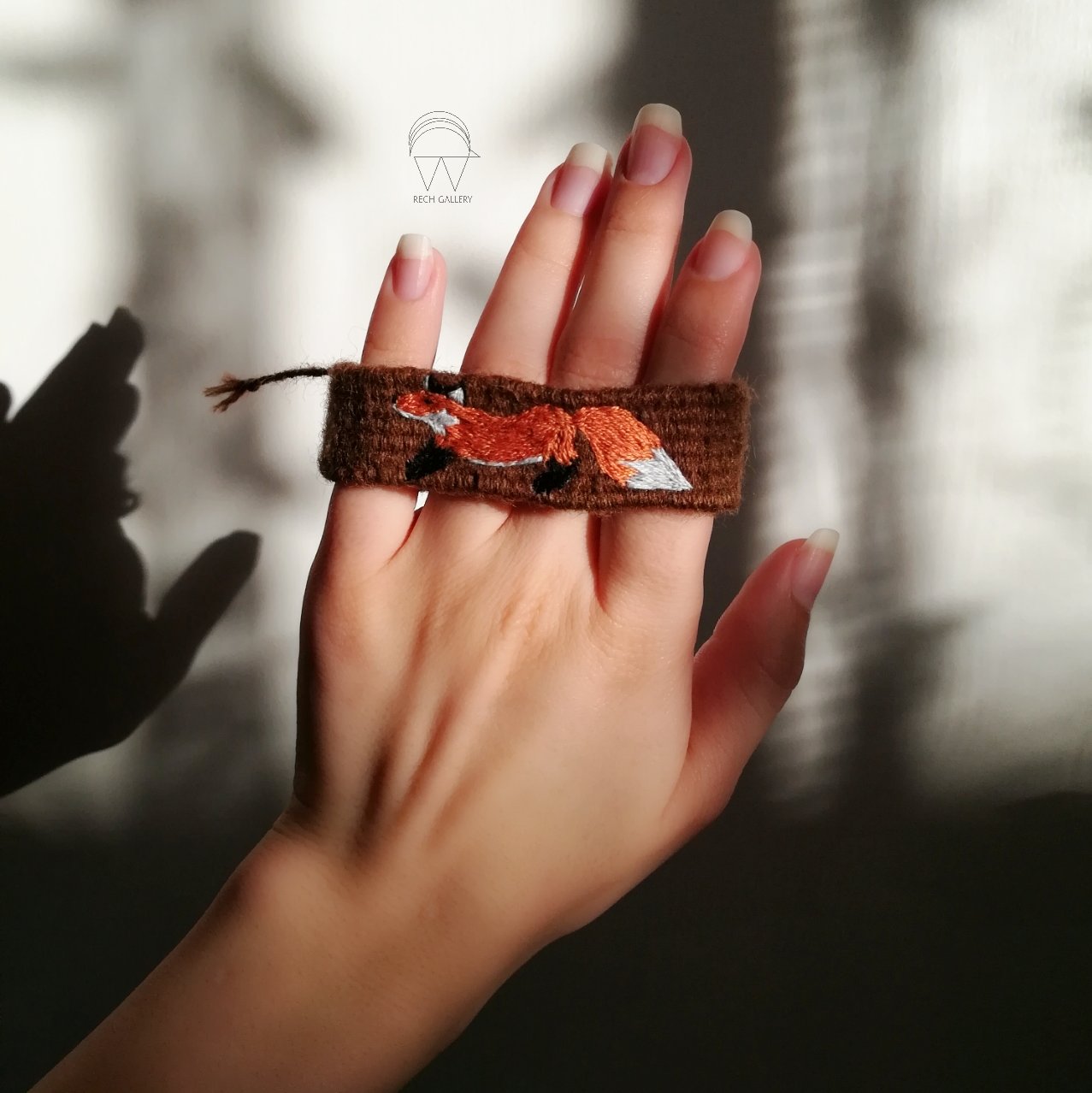 دستبند گلیمی روباه