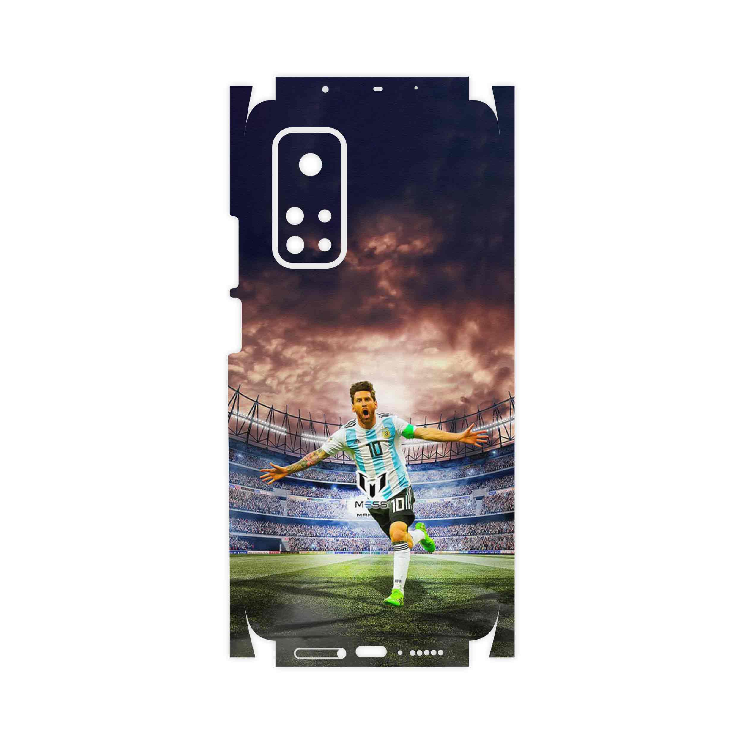 برچسب پوششی ماهوت مدل Lionel Messi 2-FullSkin مناسب برای گوشی موبایل شیائومی Mi 10T Pro 5G