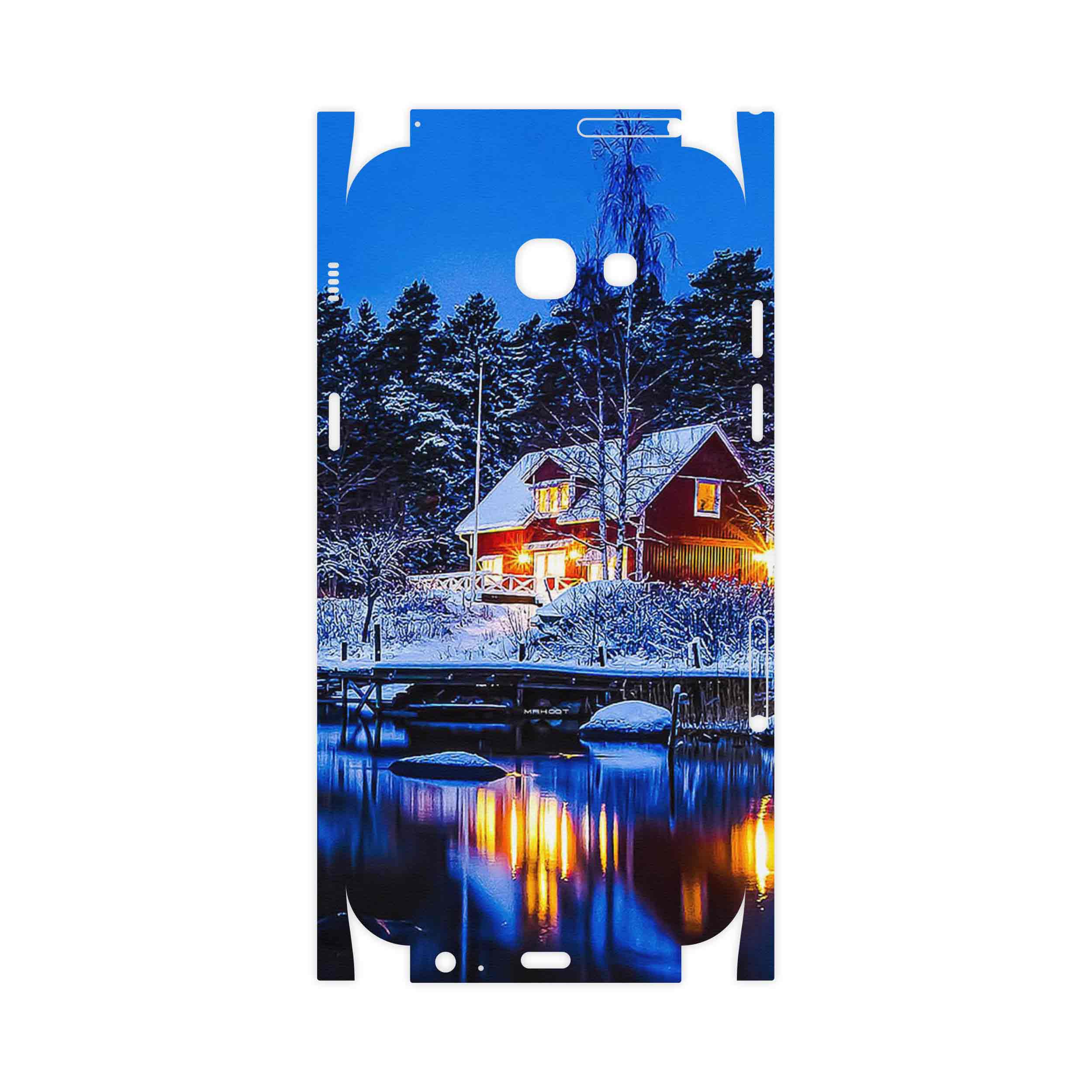 برچسب پوششی ماهوت مدل Winter Season-FullSkin مناسب برای گوشی موبایل سامسونگ Galaxy A5 2017