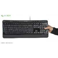 کیبورد آفیشیال مالتی‌مدیا گرین GK-502 با حروف فارسی