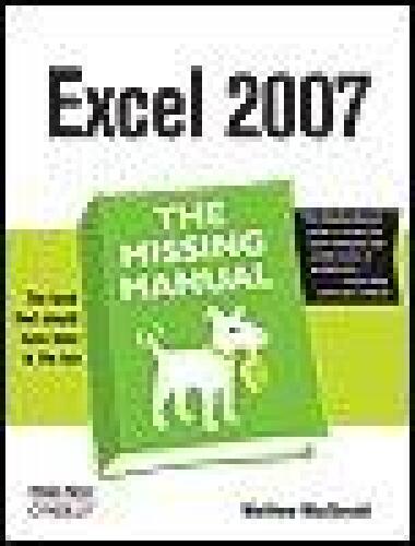 خرید و دانلود نسخه کامل کتاب Excel 2007: The Missing Manual