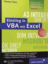 خرید و دانلود نسخه کامل کتاب Einstieg in VBA mit Excel