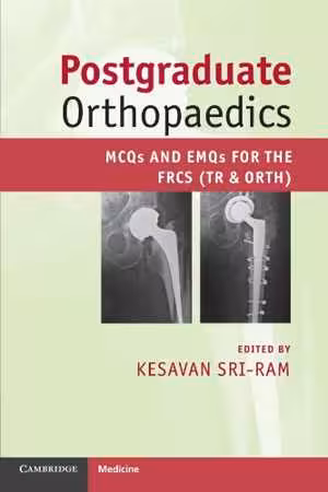 [PDF] دانلود کتاب Postgraduate Orthopaedics - Mcqs And Emqs For The Frcs, 2012