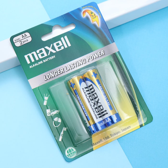 باتری قلمی مکسل 2 عددی maxell کد 37221