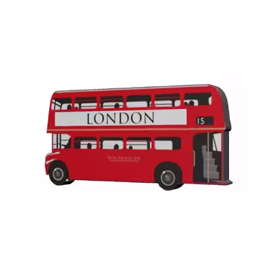 پیکسل طرح London Bus کد 306